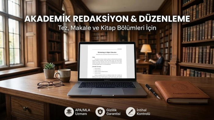 tez ve makalelerinizin akademik redaksiyonunu yaparım