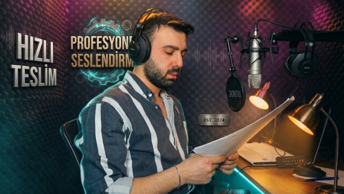 ince eleyip sık dokuduğum seslendirmeler yaparım