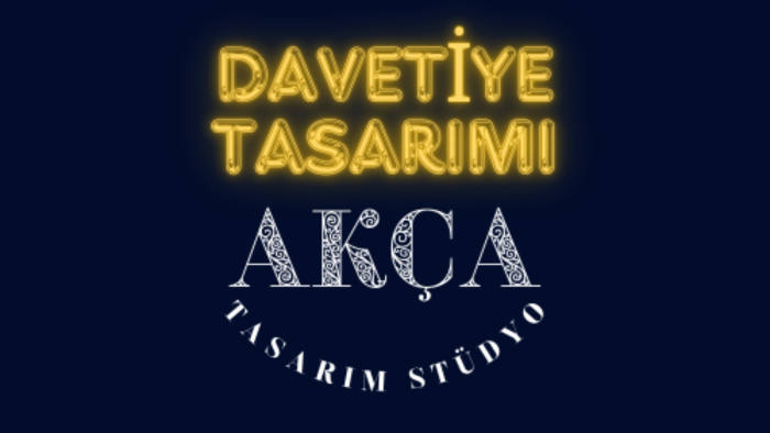 sizin için profesyonel bir davetiye tasarımı yapabilirim