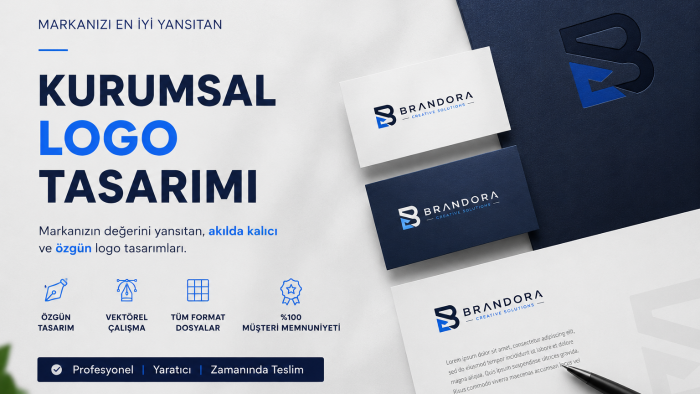 markanızı yansıtan profesyonel ve kurumsal logo tasarlarım