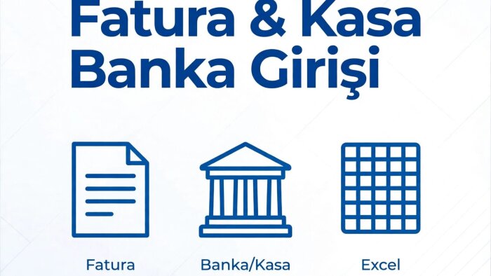 IFS CLOUD/LOGO/NETSİS için fatura kasa banka girişi yaparım
