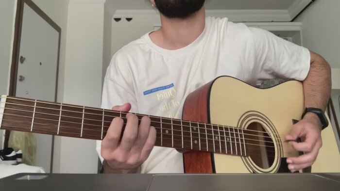 şarkılarınıza akustik gitar çalabilirim