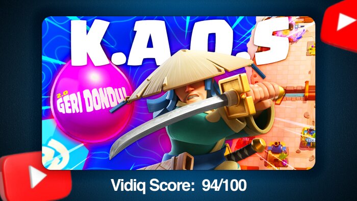 Clash Royale videolarınız için thumbnail yapabilirim