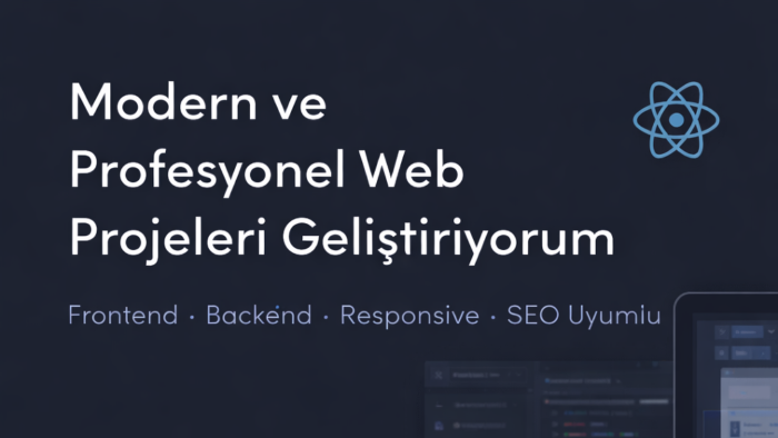fikirlerini çalışan web projelerine dönüştürürüm