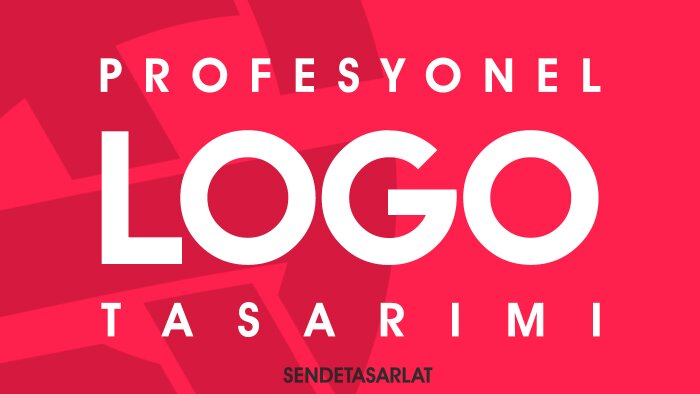 kurumsal ve profesyonel şekilde logonuzu teslim ederim