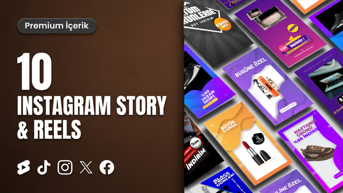 ürünleriniz için profesyonel story ve reels hazırlarım