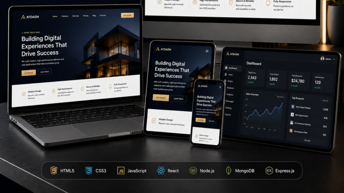 size özel full stack websitesi geliştiririm