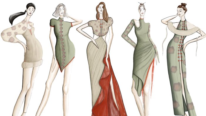 özgün moda illüstrasyonları ve kıyafet/koleksiyon tasarlarım