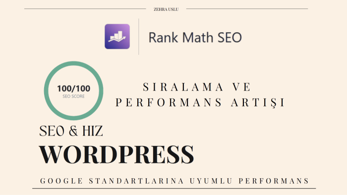 wordpress sitenizin seo ayarlarını yaparım