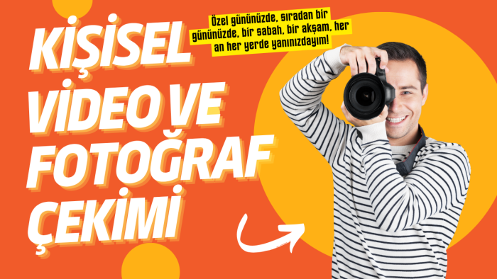 kişisel gününüzü sinematik video / fotoğrafa dönüştürüyorum