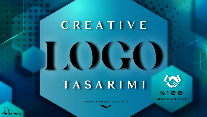 minimal ve creative logo tasarlıyorum
