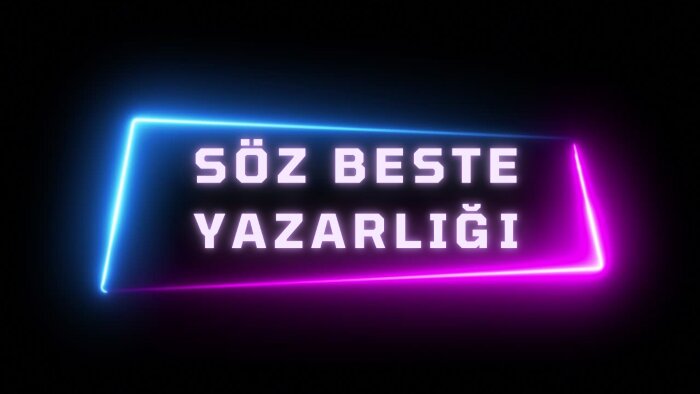 şarkı beste yazarlığı yaparım