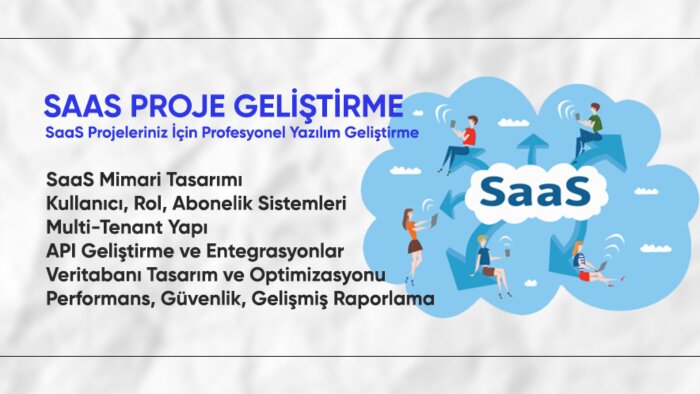 SaaS web projelerinizi geliştiririm