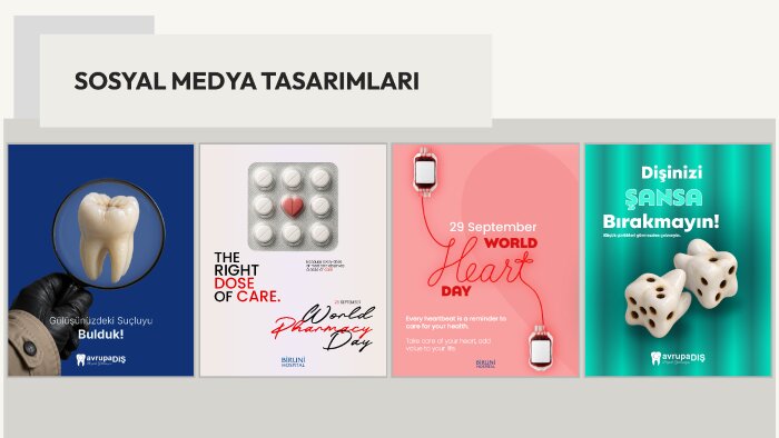 markanıza özel yaratıcı sosyal medya tasarımları yaparım