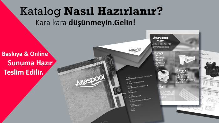 basılı ya da online kullanabileceğiniz kataloğunuzu yaparım