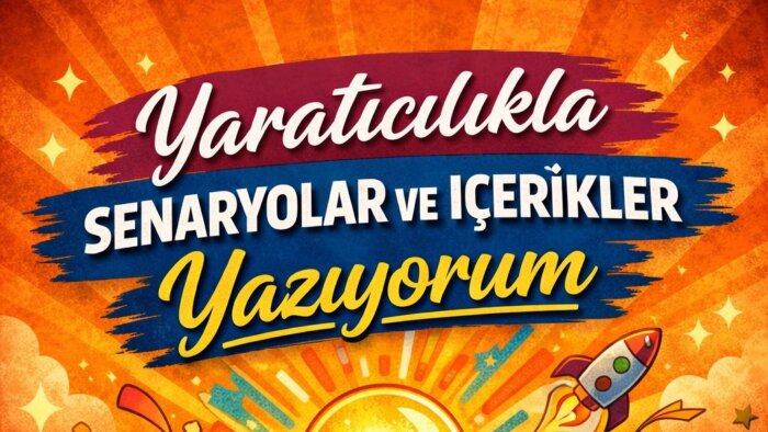 senaryoları hayata geçiriyorum