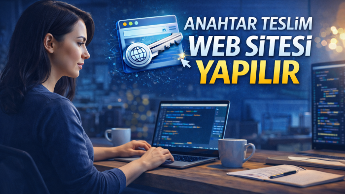 anahtar teslim web sitesi geliştiririm