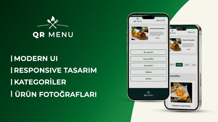 restoranınız veya kafeniz için qr menü yapabilirim