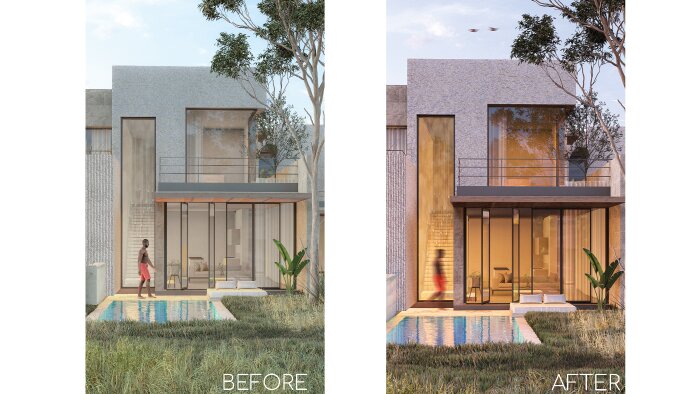  renderlara post production / illüstrasyon yapabilirim
