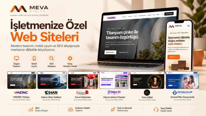 markanıza özel modern hızlı ve SEO uyumlu web sitesi yaparım