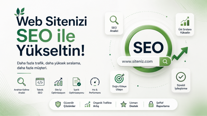 siteniz için profesyonel SEO optimizasyonu yaparım