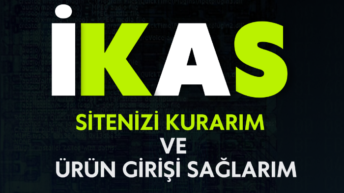 ikas için profesyonel site tasarım  ve site kurulumu yaparım