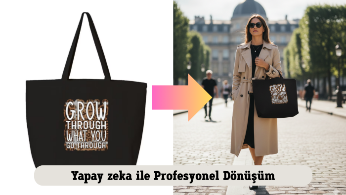 yapay zeka ile mankenli,stüdyo,dış mekan ürün çekimi yaparım
