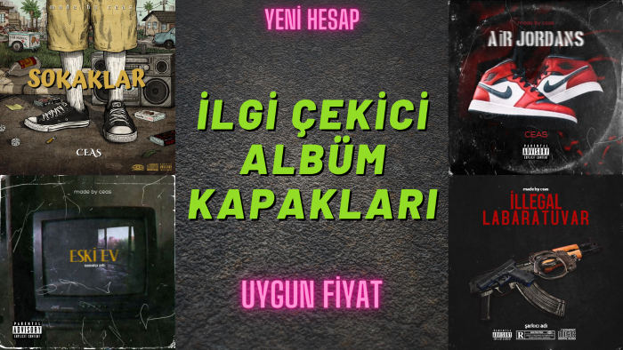 dikkat çekici albüm ve şarkı kapağı , cover art tasarlarım