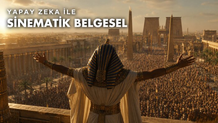 yapay zekâ ile sinematik video ve belgesel yaparım