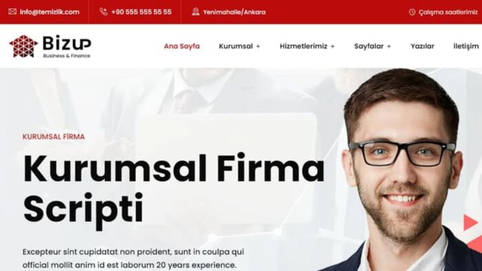 kurumsal web sitenizi tasarlayabilirim