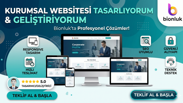 modern kurumsal web siteleri geliştiriyorum