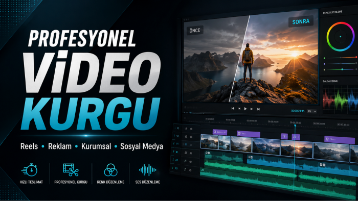 video kurgu yaparım