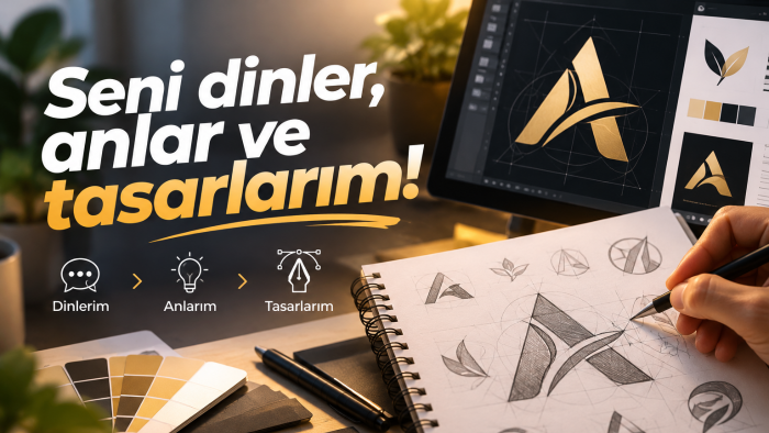sana hayalindeki logoyu tasarlayabilirim