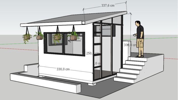 sizin için sketch up üzerinden 3D modeller oluştururum