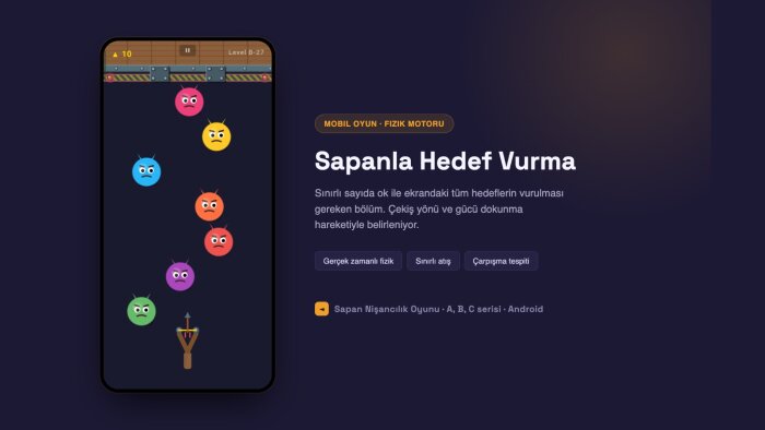 sıfırdan mobil oyun geliştiriyorum
