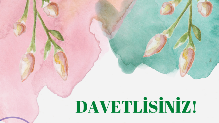 özel günleriniz için davetiye hazırlayabilirim