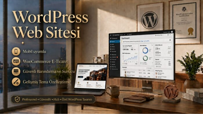 anahtar teslim WordPress web siteleri oluştururum