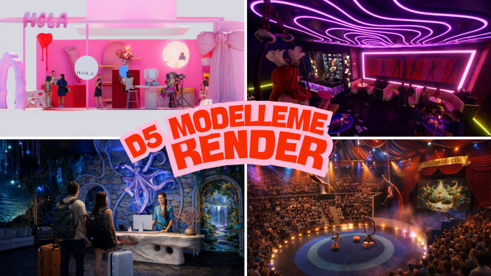 3D modelleme ve render hizmeti sunuyorum