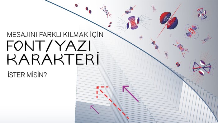 yazı karakteri ve font tasarlıyorum
