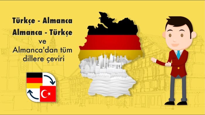 herhangi bir metni Almancadan Türkçeye çevirebiliyorum