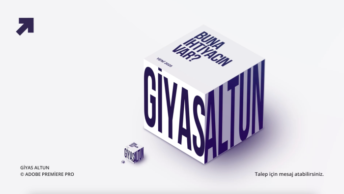 markanızı 3D yazabilirim