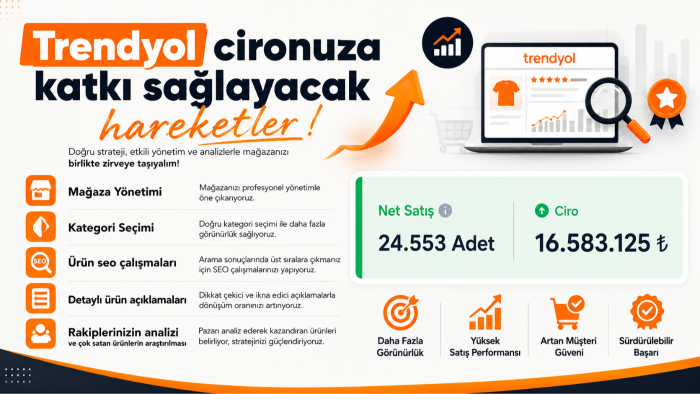 trendyol.com danışmanlık ile cironuzu arttırabilirim