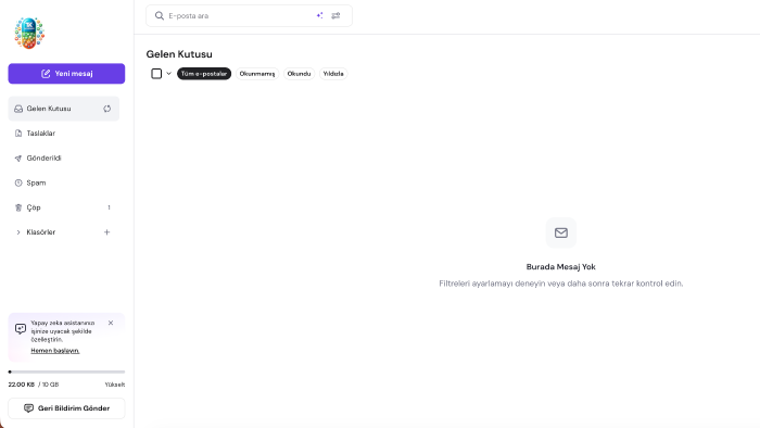 mail hizmetinizi sorunsuz şekilde kurarım