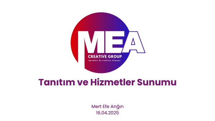 sunumlarınızı stratejik içerik ve tasarımla yeniliyorum