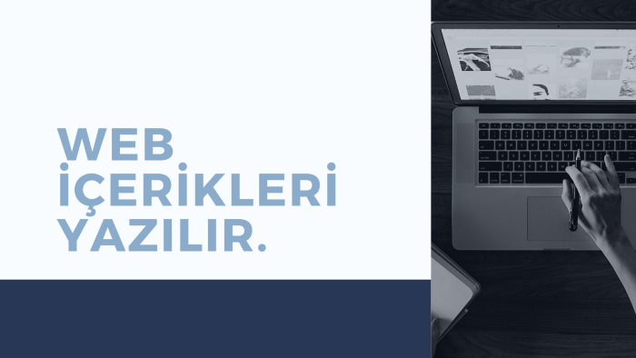 web site içeriği oluşturabilirim