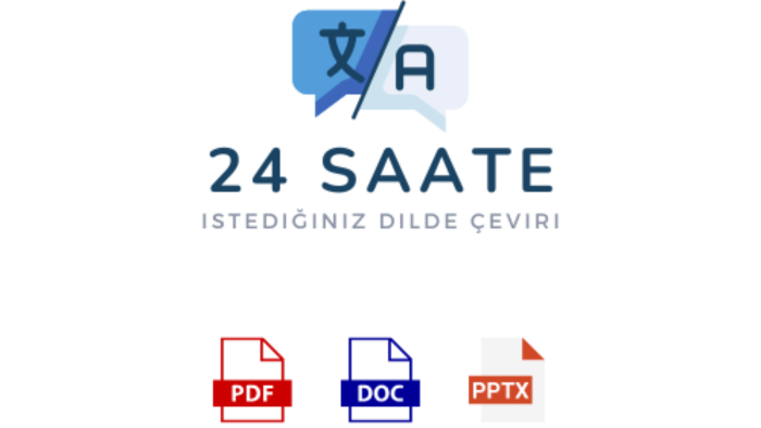 24 saat içerisinde belgenizi istedğiniz dile çevirebilirim