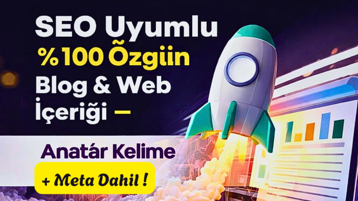 SEO uyumlu özgün blog yazısı ve web sitesi içeriği yazarım