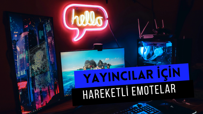 hareketli emote ve gif yapıyorum