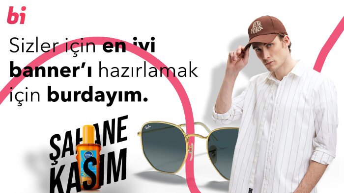 internet siteleri için banner hazırlıyorum