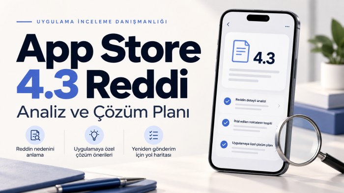 App Store 4.3 reddi için çözüm yol haritası hazırlarım